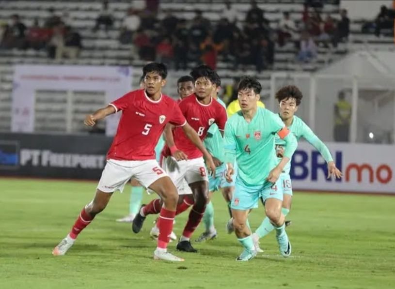Gol Penalti Figo Selamatkan Timnas U20 Indonesia dari Kekalahan atas China U20