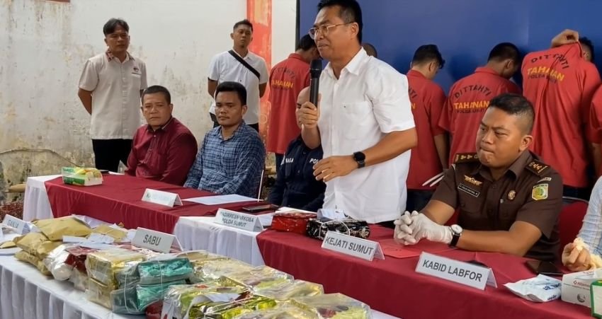 Poldasu Akui Kesulitan Tangkap Bandar Narkoba Jaringan Internasional Malaysia