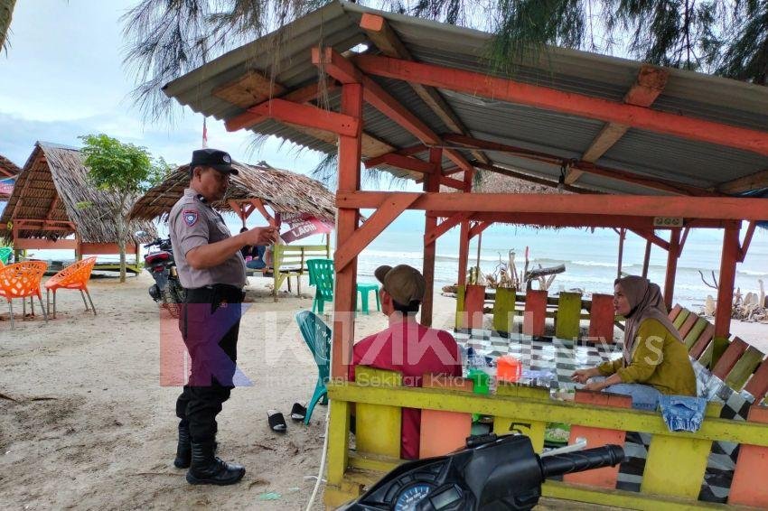 Cegah Gangguan Kamtibmas, Personel Polsek Barus Patroli ke Objek Wisata
