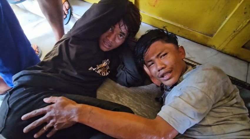Ketahuan Mencuri, Dua Pelaku Curanmor Nyaris Tewas Diamuk Massa