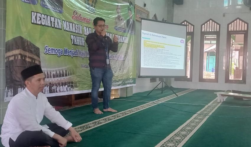 XL Axiata Sosialisasikan Langkah Mudah Komunikasi ke Calon Jamaah Haji Medan Perjuangan