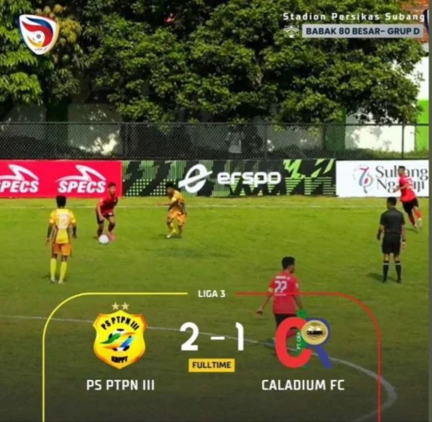 PS PTPN III, Wakil Sumut di Liga 3 Nasional Menang di Laga Perdana