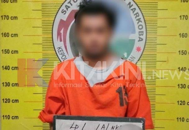 Polres Padangsidimpuan Amankan Terduga Bandar Sabu di Pijorkoiling