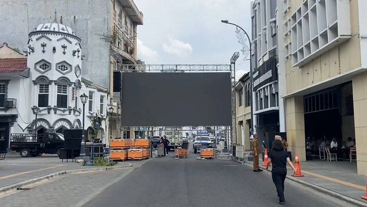 Jalan Ditutup, Nobar Timnas Semifinal AFC 2023 di Kesawan Tanpa Bobby Nasution