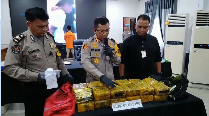 Pelaku Penyimpan Narkoba 23,8 Kg Selalu Dihukum Ringan Sejak 2013 Padahal Pebisnis Besar
