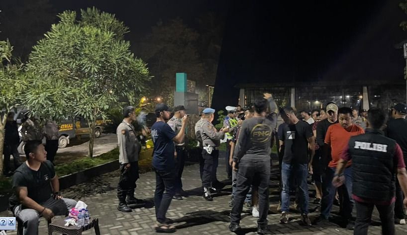 Razia Hiburan Malam, Polres Binjai Amankan 34 Orang Positif Narkoba