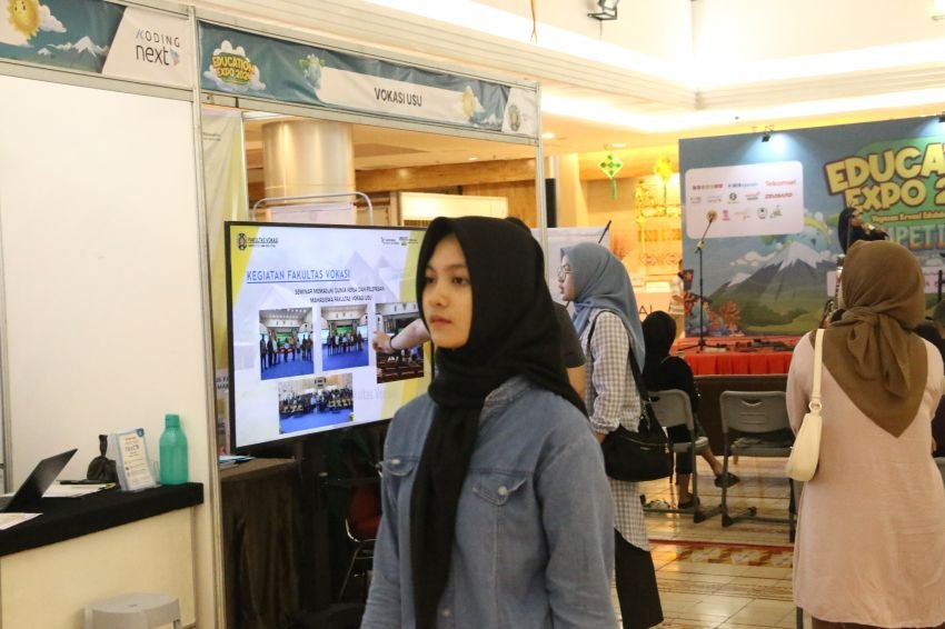 Education Expo 2024 Edu Global School Competition Semarak di Atrium Focal Points Medan