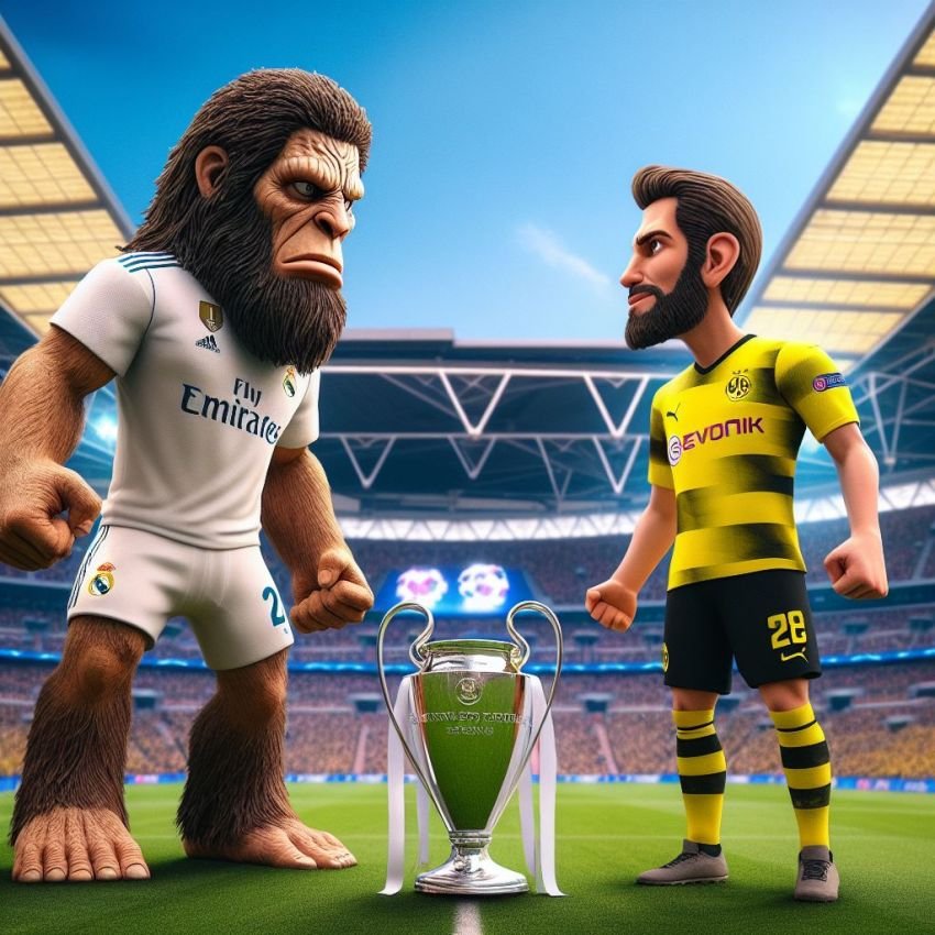 Final Liga Champions UEFA 2024 Real Madrid vs Borussia Dortmund, Mampukah David Runtuhkan Hegemoni Raksasa Goliath?