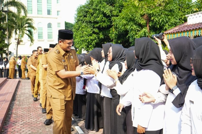 Sebanyak 679 Tenaga Kesehatan dan Guru PPPK Dilantik Bobby Nasution