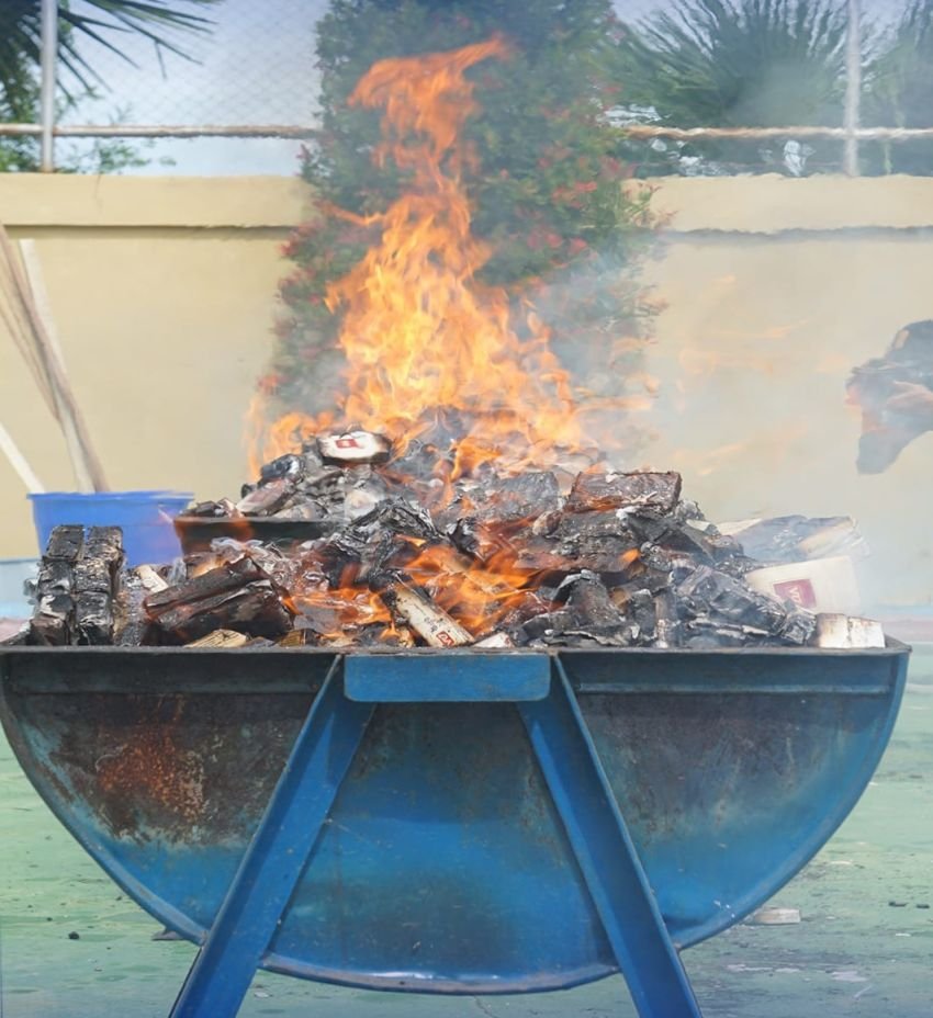 Bea Cukai Aceh dan Kejaksaan Lhokseumawe Berantas Rokok Ilegal