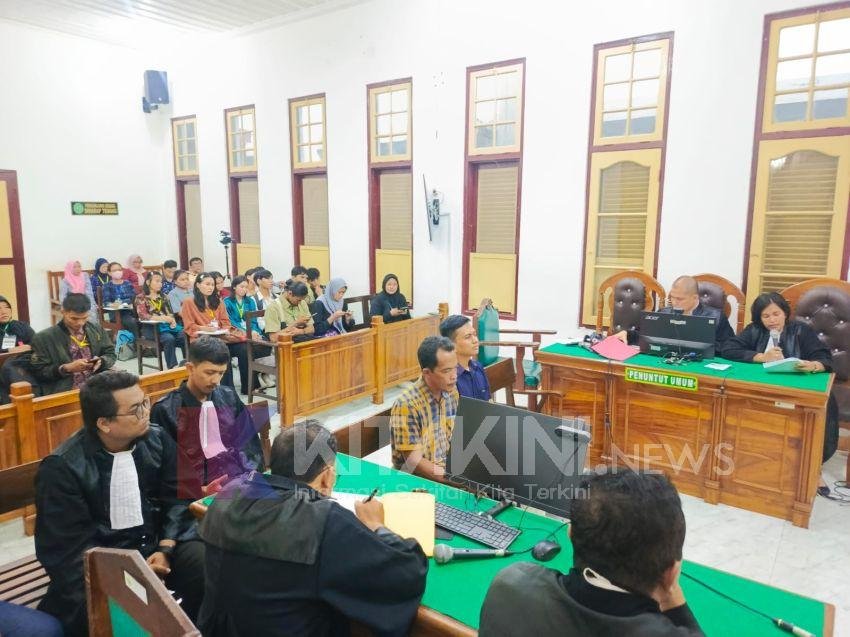 Perkara Penggelembungan Suara, Tiga Anggota PPK Medan Timur Dituntut Setahun Penjara