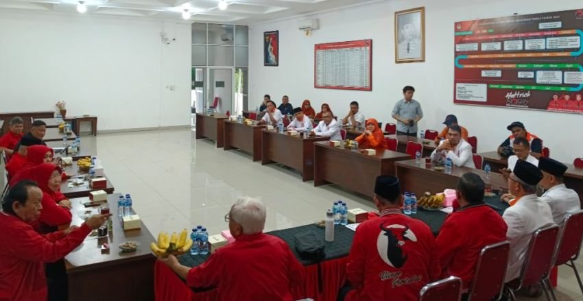 Bahas Isu Strategis, PDI-P Sumut Terima Kunjungan PKS dan Hanura