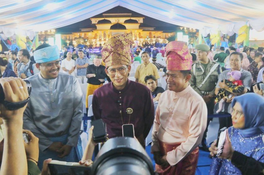 Bersama Menparekraf, Hassanudin Buka Gemes ke-7 di Istana Maimun
