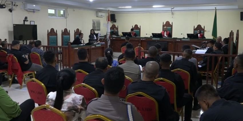 Sidang Kepemilikan Senjata, Saksi tak Melihat Edi Buang Senpi
