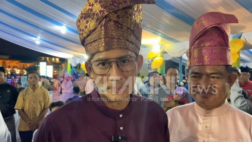 Sandiaga Dukung Bobby Nasution Maju jadi Cagubsu