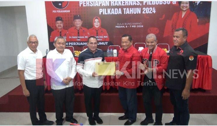 Edy dan Nikson, Mantan Kepala Daerah Daftar Bacagub Sumut ke PDIP