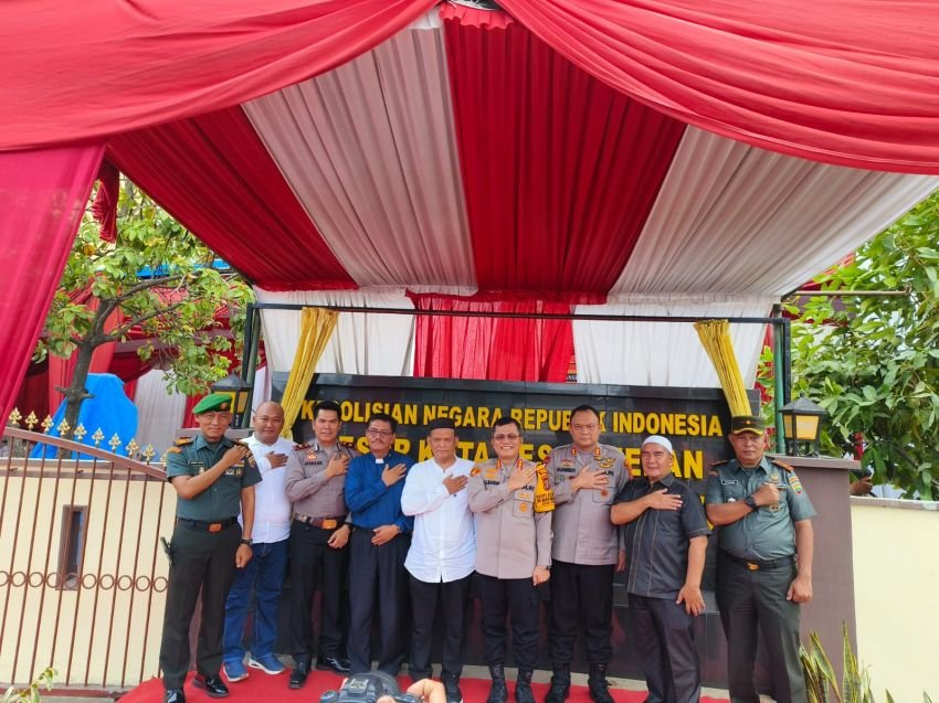Kapolrestabes Medan Resmikan Polsek Medan Tembung, Polsek Percut Sei Tuan Segera Dibangun