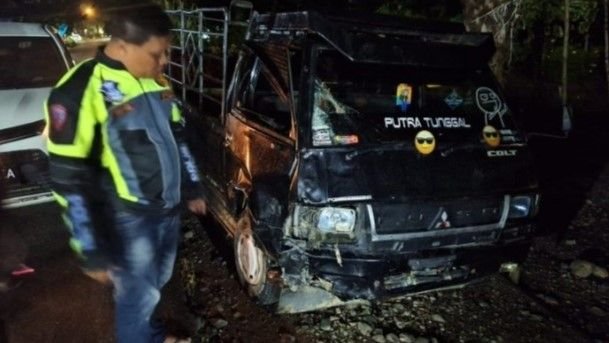 Sepeda Motor Hantam Pikap di Angkola Selatan, Seorang Remaja Tewas