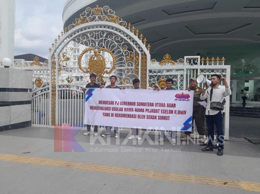 Gempasu Desak Pj Gubsu Evaluasi Eselon III Dan IV
