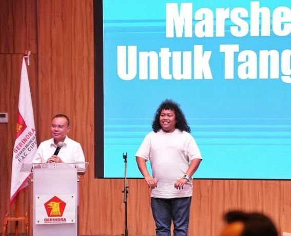 Gerindra Usung Komika Marshel Widianto di Pilwalkot Tangsel