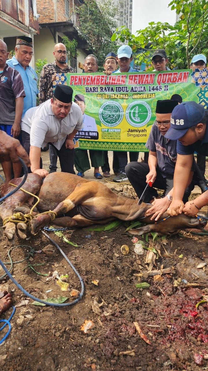 BKPRMI dan Jamiyah Singapore Sebar 1.000 Ekor Hewan Qurban di Indonesia