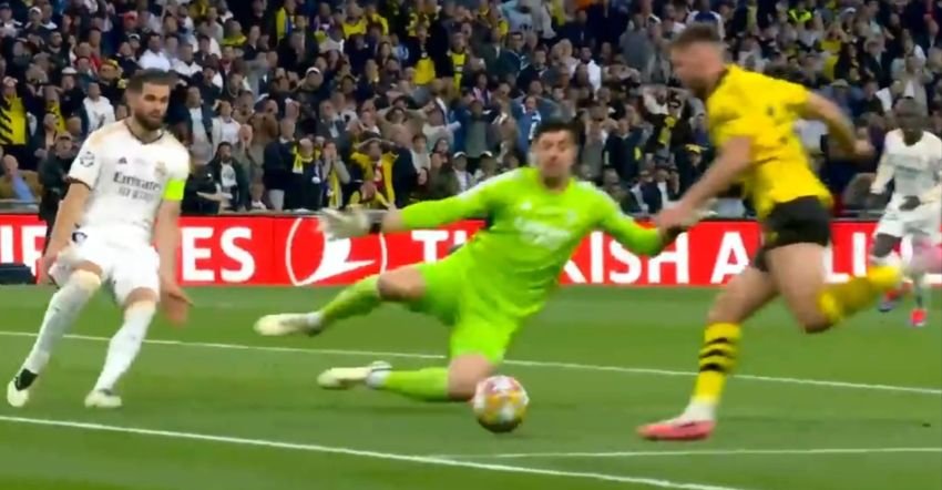 Real Madrid Bermain Imbang Tanpa Gol Melawan Borussia Dortmund di Babak Pertama Final Liga Champions