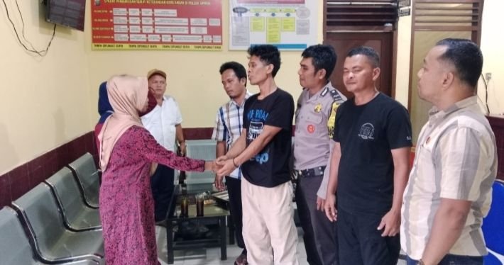 Polsek Sipirok Mediasi dan Damaikan Konflik Keluarga di Desa Sialagundi