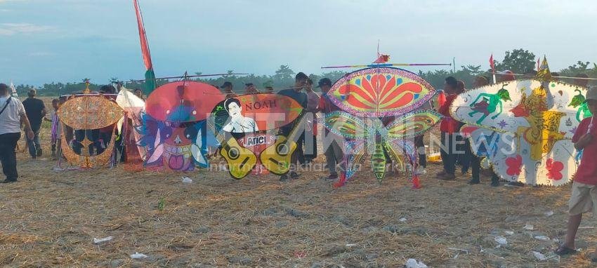 87 Peserta se Sumut ikuti Festival layang-layang di Langkat