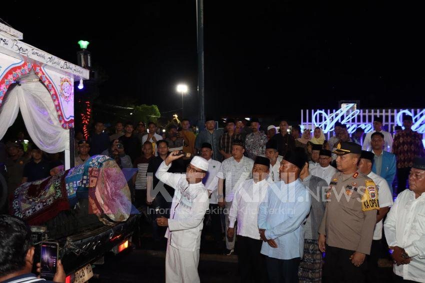 Puluhan Personel Amankan Pawai Takbiran Idul Adha 1445 H