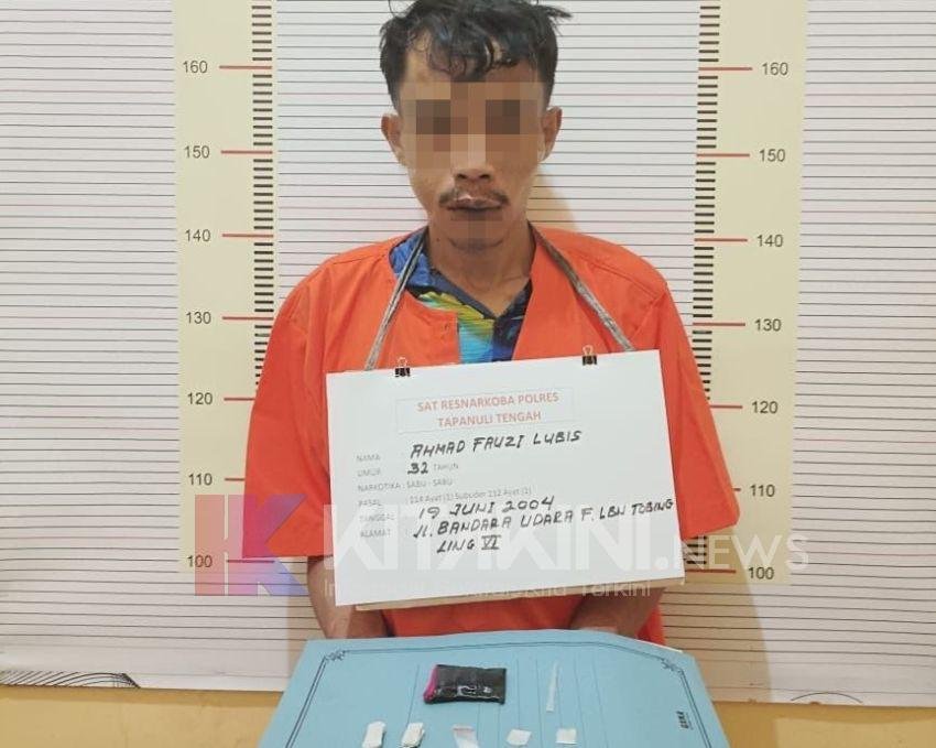 Polres Tapteng Tangkap Pengedar Ganja dan Sabu di Pinangsori