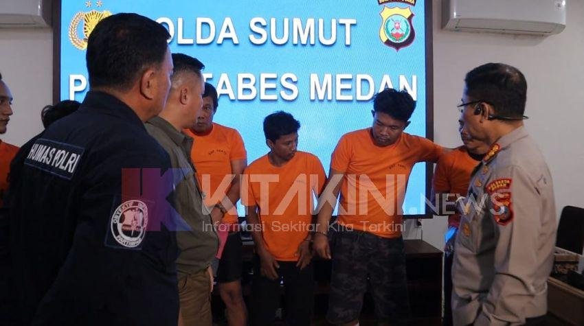 Polrestabes Medan Bekuk Tujuh Pelaku Curanmor, Tiga Tersangka Ditembak