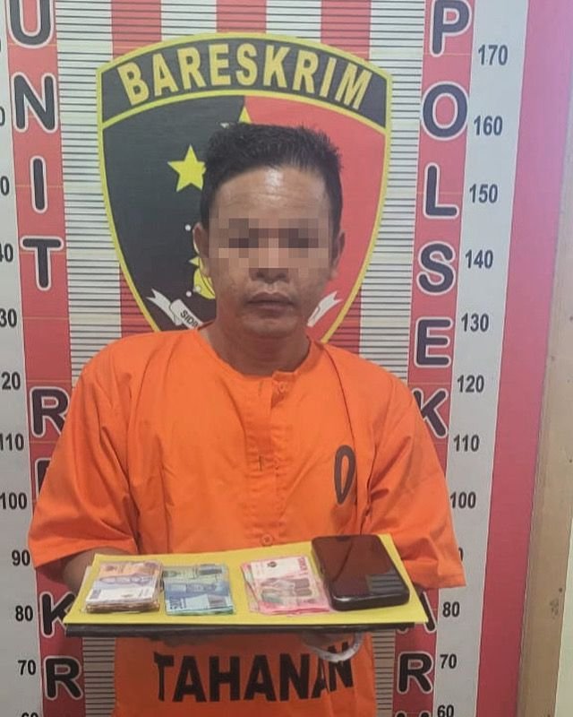 Polsek Barus Tangkap Seorang Pelaku Judi Online