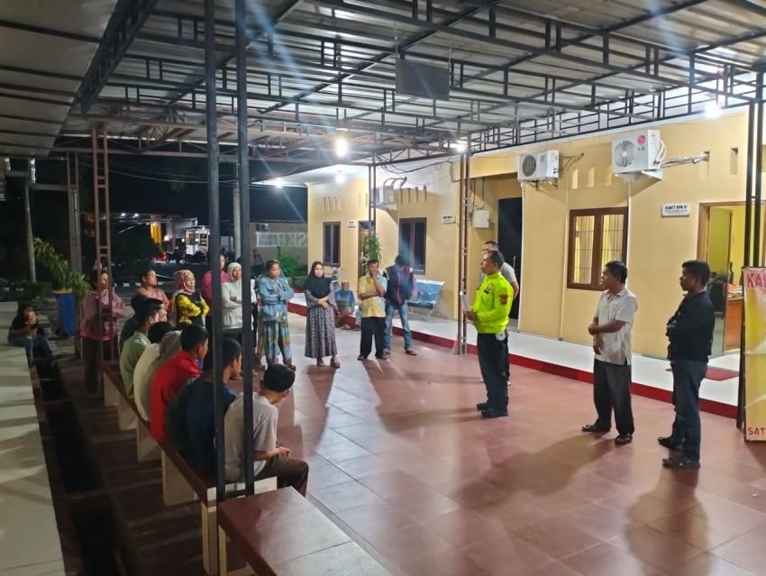 Polres Tapteng Gagalkan Aksi Tawuran Remaja, 3 Sajam Diamankan