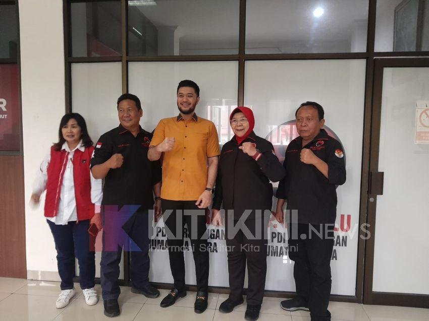 Ikuti Fit and Proper Test Bacalon Walikota Medan di PDI Perjuangan, El Adrian Shah Fokus Entaskan Kemiskinan