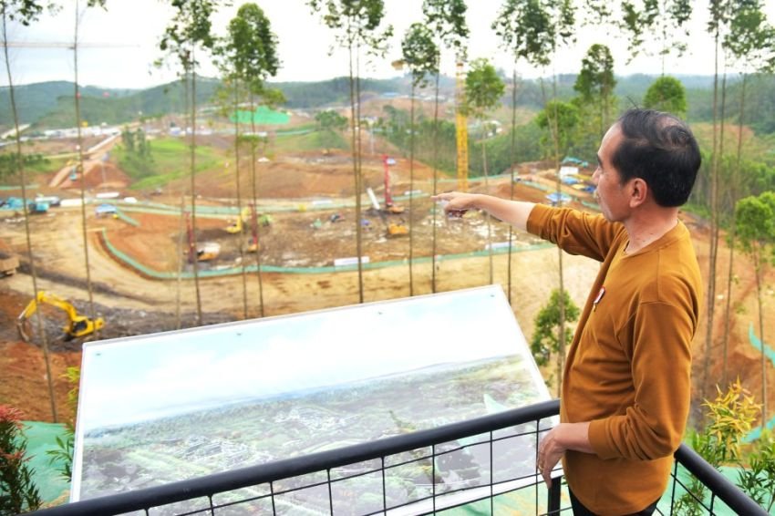 Juni atau Juli 2024, Jokowi Akan Berkantor di IKN