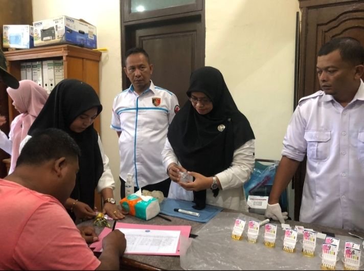 Supir Bus Calhaj di Tapsel Jalani Tes Urine