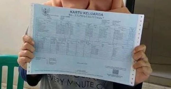 Perubahan Model Kartu Keluarga Terbaru, Bisa Cetak Sendiri