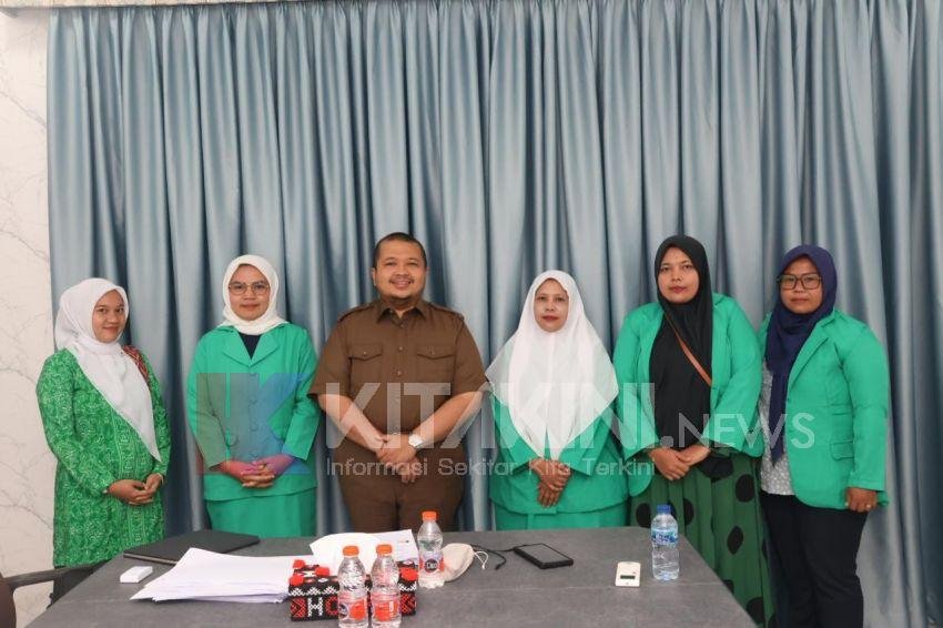 Perkokoh Silaturahmi, Fatayat NU Tapsel Audiensi Dengan Dolly Pasaribu