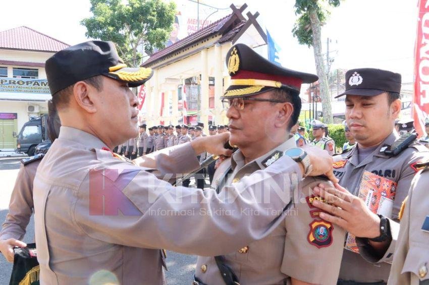 Sertijabkan Sejumlah Perwira, Ini Pesan Kapolres Padangsidimpuan