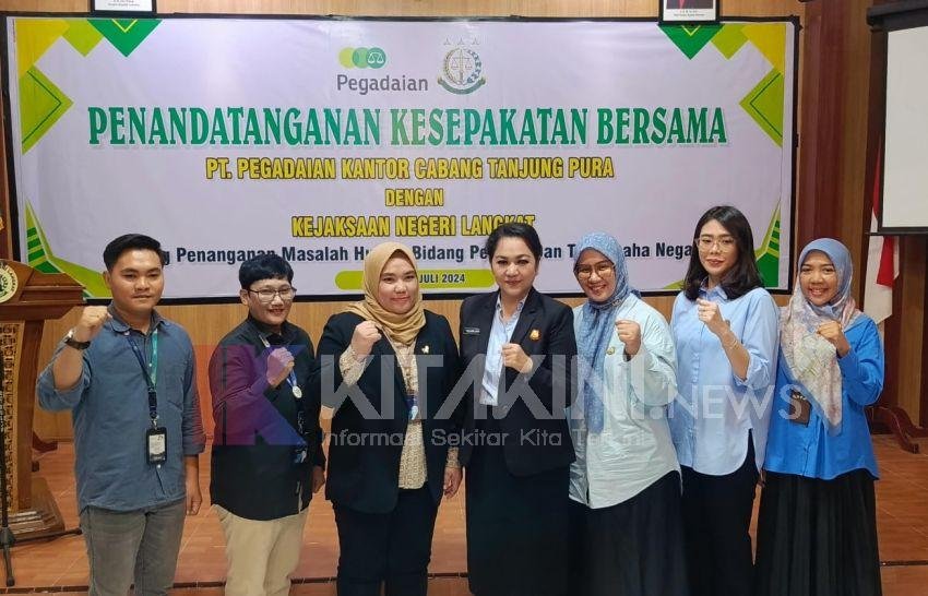 PT Pegadaian Jalin MOU Dengan Kejari Langkat