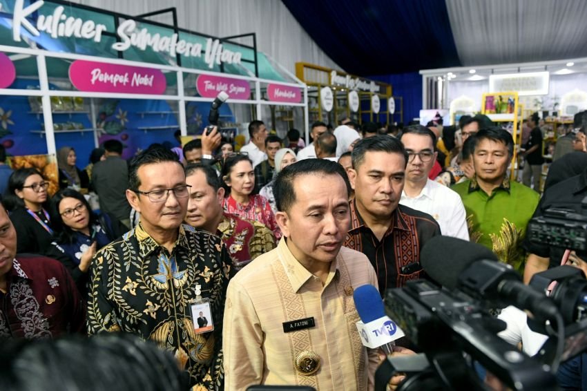 Dorong Pertumbuhan Ekonomi Sumut, Pj Gubsu Ajak Masyarakat Gunakan Produk Lokal