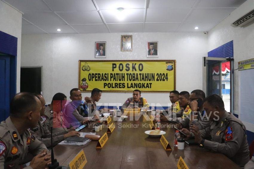 Sepekan Operasi Patuh Toba 2024 Polres Langkat Tilang 515 Pelanggar Lalulintas