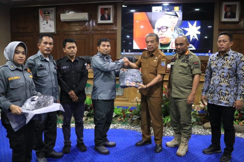 Jelang Pilkada, Pemko Binjai dan Satpol PP Sumut Optimalisasi Peran Linmas