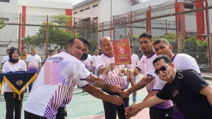 Memperingati HUT RI dan Hari Pengayoman ke-79 Lapas Narkotika Langkat Gelar Pekan Olahraga