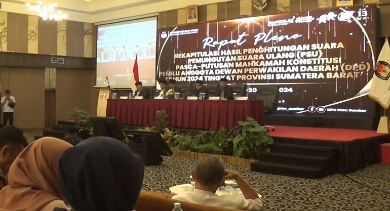 Inilah Pemenang PSU Caleg DPD dari Sumbar