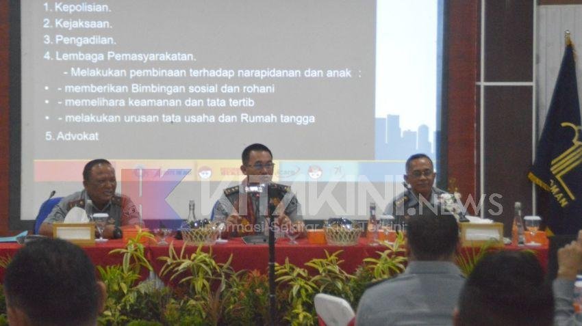 Dir Pamintel Kuatkan Pengamanan dan Intelijen Pemasyarakatan di Jajaran Kanwil Kemenkumham Sumut