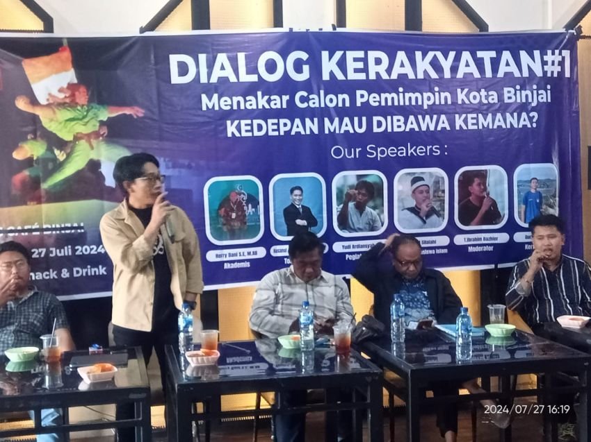 Cari Sosok Walikota Binjai 2024, FSM Sumut Gelar Dialog Kerakyatan