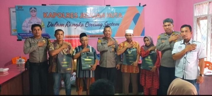 Jelang Pilkada, Polres Tapsel Imbau Kades Gunakan Dana Desa Untuk Pembangunan
