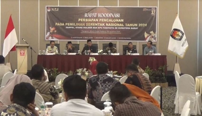 KPU Sumbar Sampaikan Mekanisme Pencalonan Kepala Daerah 2024