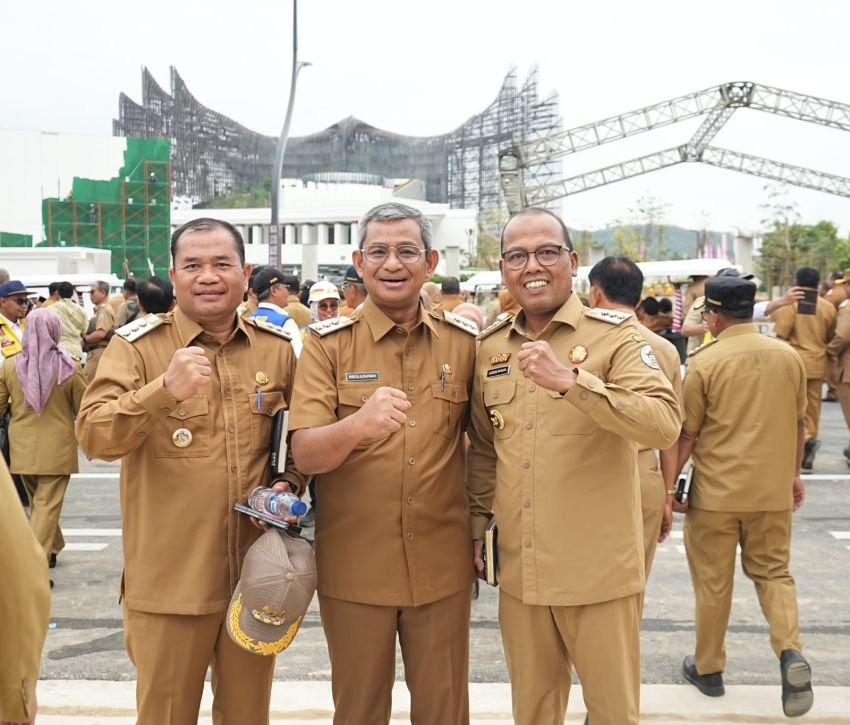 Pj Walikota Padangsidimuan Ikuti Upacara HUT Kemerdekaan RI di IKN